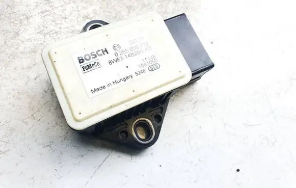 Jaguar XJ X351 ESP acceleration yaw rate sensor 0265005772 8w83-14b296-ad