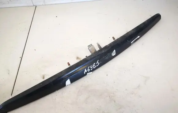 Trunk door license plate light bar