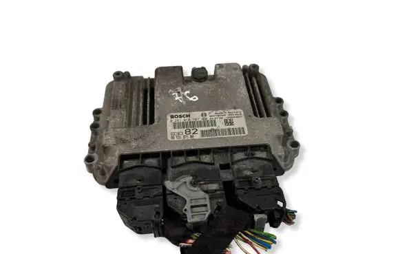 Peugeot 206 Engine control unit/module 9647785580 9653197180 0281010707