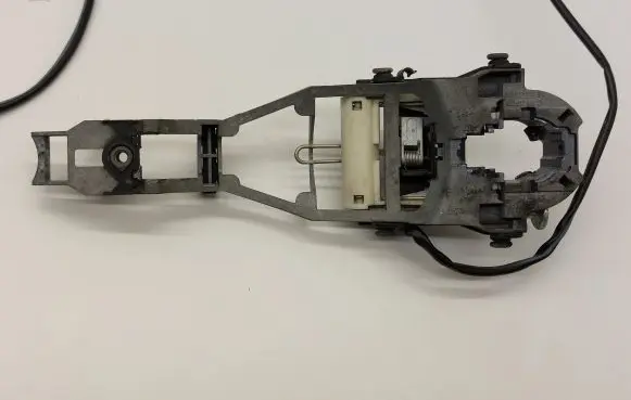Volkswagen Eos Front door coupe exterior handle/bracket 1Q0837886C 5J0837886B 1J0973119