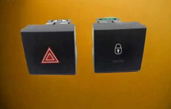 Peugeot 508 Hazard light switch 96662380ZE