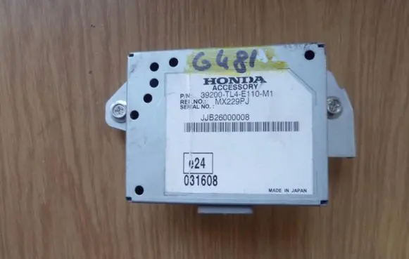 Honda Accord Other control units/modules 39200TL4E110M1 G481