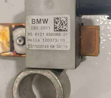BMW X5 F15 Negative earth cable (battery) 12037310 9380966 0377620749
