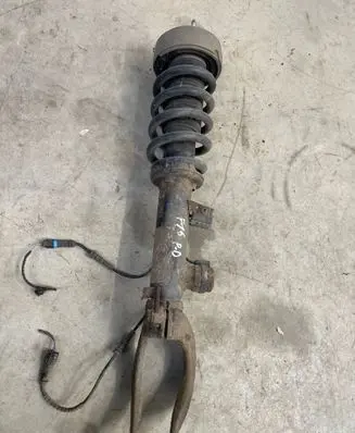 Front shock absorber with coil spring