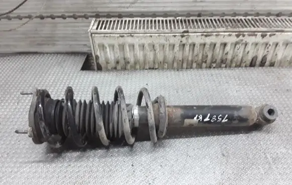 Peugeot 407 Front shock absorber with coil spring