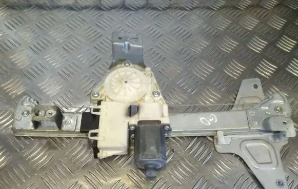 Citroen C4 I Rear door window regulator with motor 9647444280 0130822238
