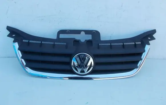 Volkswagen Touran I Front bumper upper radiator grill 1T0853651
