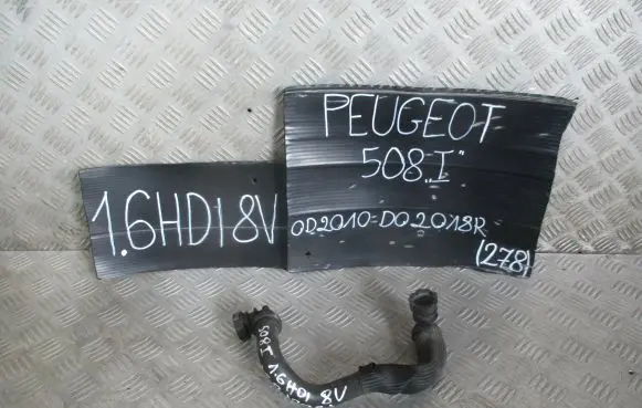 Peugeot 508 Engine coolant pipe/hose