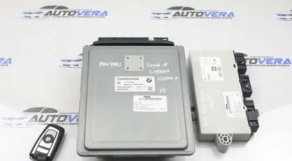 BMW 7 F01 F02 F03 F04 Engine ECU kit and lock set 7614294