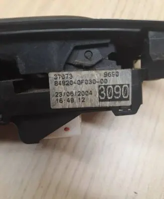 Toyota Corolla Verso E121 Electric window control switch 848200F03000 37073 23062004