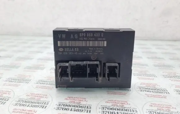 Audi A3 S3 8P Comfort/convenience module 8P0959433E