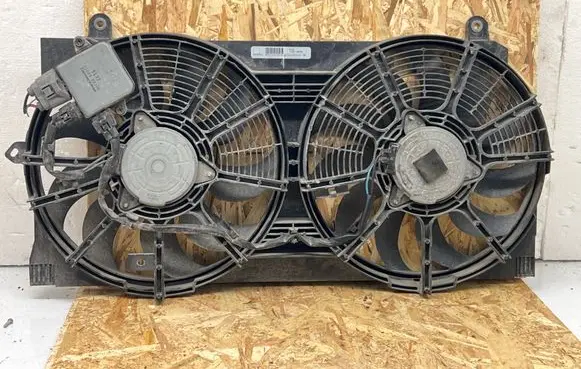 Electric radiator cooling fan