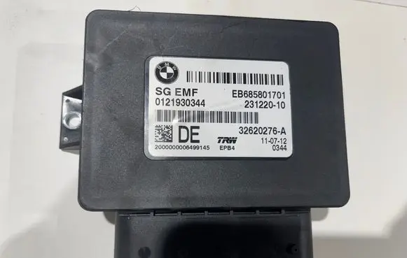 BMW 6 F12 F13 Hand brake control module 6858017 32620276A 23122010