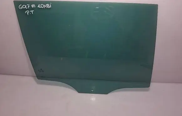 Volkswagen Golf VII Rear door window glass 5G9845026A 43R006723 E000255