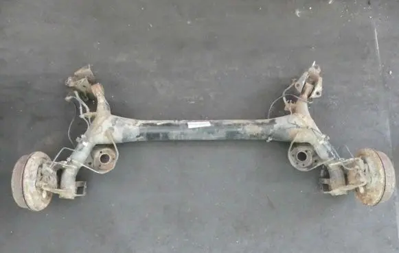 Rear axle beam