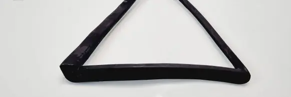 Mercedes-Benz A W168 Rubber seal rear door window/glass A1686700412