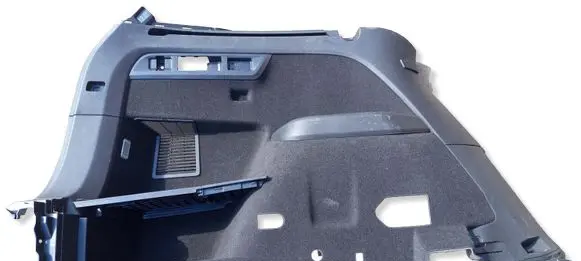 Skoda Kodiaq Trunk/boot side trim panel 565867427
