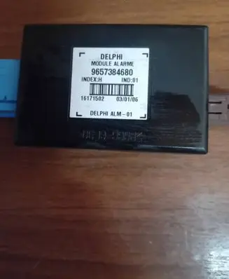 Peugeot 307 Alarm control unit/module 16171502 9657384680