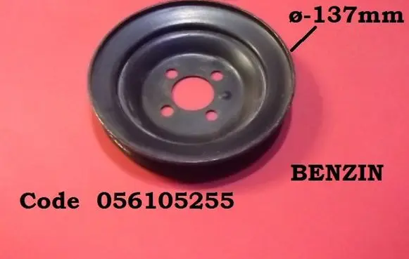 Volkswagen Scirocco Crankshaft pulley 056105255