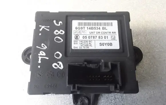 Volvo S80 Door control unit/module 6G9T14B534BL