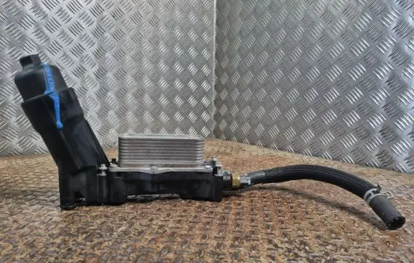 Oil filter mounting bracket