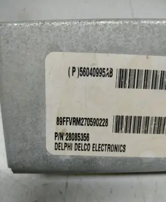 Chrysler Pacifica Other control units/modules P56040995AB 28085356 89FFVRM270590228