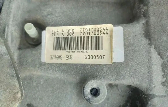 Renault Megane I Electric car Transmission TL4A008