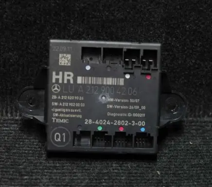 Mercedes-Benz C W204 Door control unit/module A2129004206 A2128209026