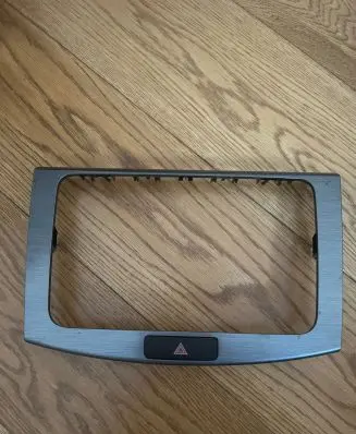 Volkswagen PASSAT B7 Radio/GPS head unit trim 3AA858069H