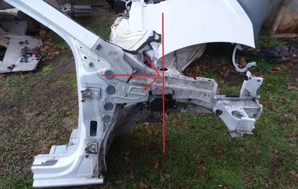 Citroen DS4 Front side member 