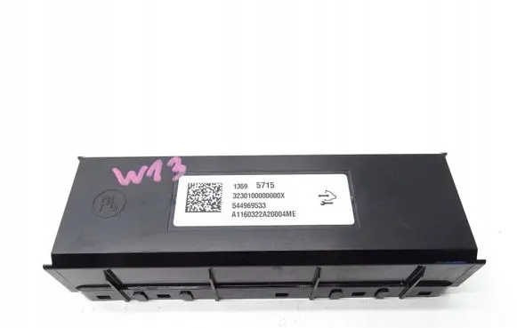 Opel Insignia A Air conditioner control unit module 13595715