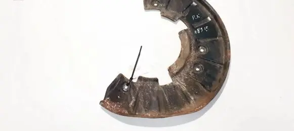 Audi Q7 4L Front brake disc dust cover plate 