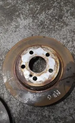 Mercedes-Benz C W204 Rear brake disc