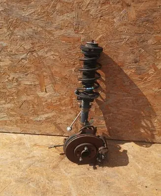 Volkswagen Polo Front shock absorber with coil spring