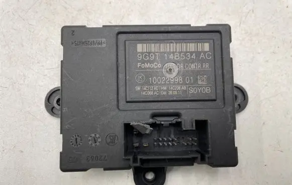 Ford Mondeo MK IV Door control unit/module 9G9T14B534AC 1002299801 SW14C112AC
