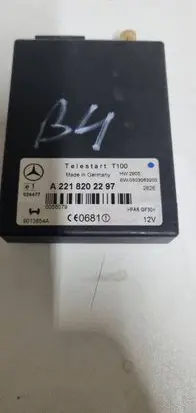 Mercedes-Benz S W221 Auxiliary heating control unit/module A2218202297 0058079 9013854A