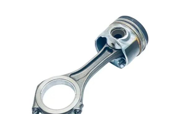 Piston with connecting rod