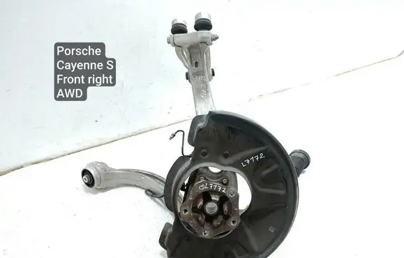 Porsche Cayenne (9Y0 9Y3) Front wheel hub spindle knuckle 9Y0407242B