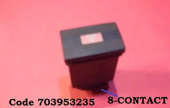 Volkswagen Transporter - Caravelle T4 Hazard light switch 703953235