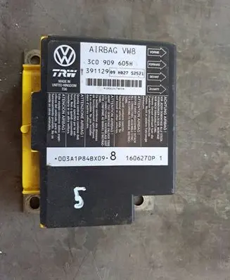 Seat Leon (1M) Airbag control unit/module 3C0909605H 1606270P 09H027S2521