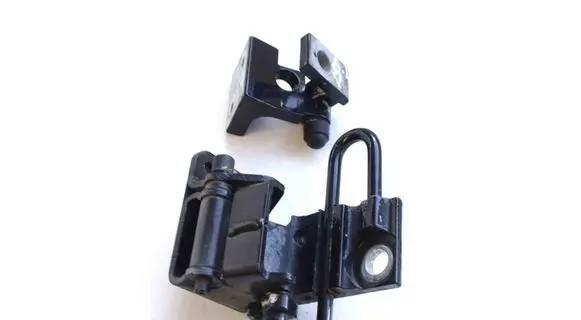 Audi Q7 4L Rear door upper hinge 4L0833412A 7L0833402B