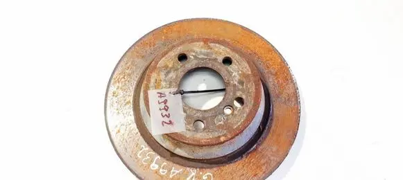Mercedes-Benz CLS C219 Rear brake disc ventiliuojamas