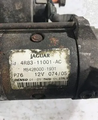 Jaguar S-Type Starter motor 4R8311001AC MS4280001931