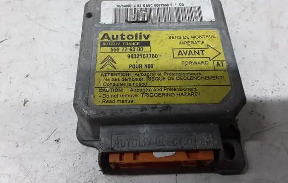 Citroen Xsara Picasso Airbag control unit/module 550776300