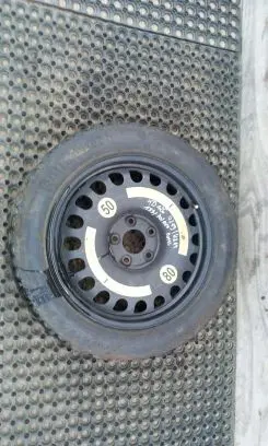 Mercedes-Benz E W211 R15 spare wheel 
