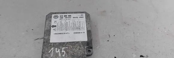 Volkswagen PASSAT B7 Airbag control unit/module 1C0909605