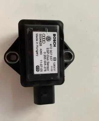Audi A6 S6 C6 4F ESP acceleration yaw rate sensor 1275100418