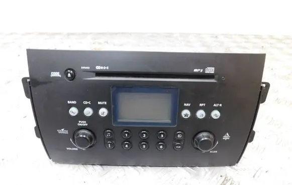 Fiat Sedici Radio/CD/DVD/GPS head unit 3910179JA1 3910179JA 0204063