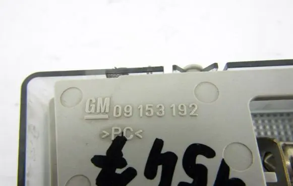 Opel Zafira A Other interior light 09153192