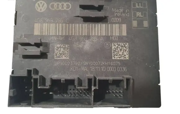 Audi A7 S7 4G Door control unit/module 4G8959795C 4G8959795A